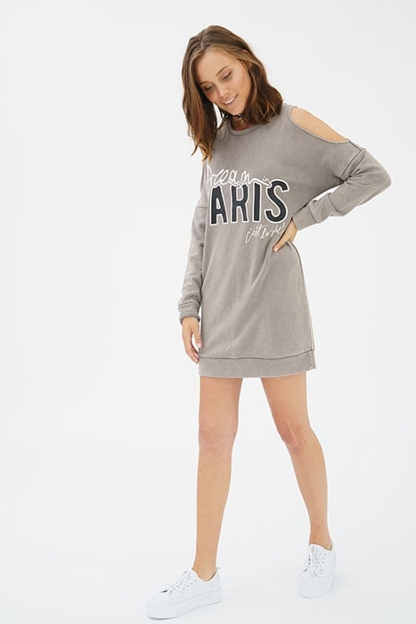 SWEATSHIRT SEXY PARIS DARKGREY 3