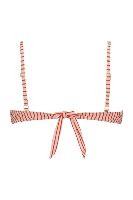 ROMY TRIANGLE TOP BORA BORA STRIPE CREAM 2