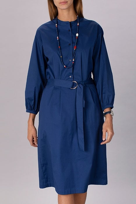 BLUE COTTON DRESS BLUE 2