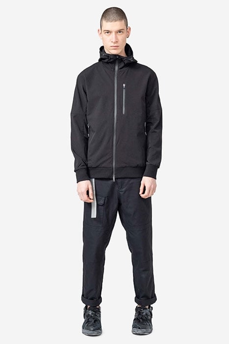 SOFTSHELL HOODIE BLACK 1