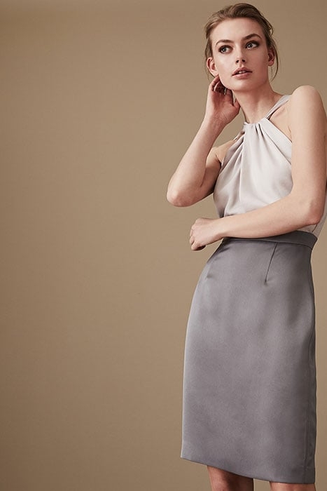 MAISIE-CONTRAST DRESS ASH PINK 3