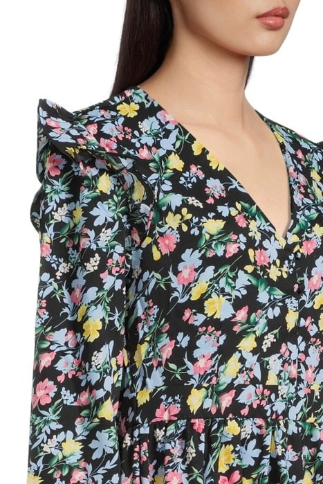 NOELLE FLOWER V-NECK DRESS WOMEN MULTICOLOR 5