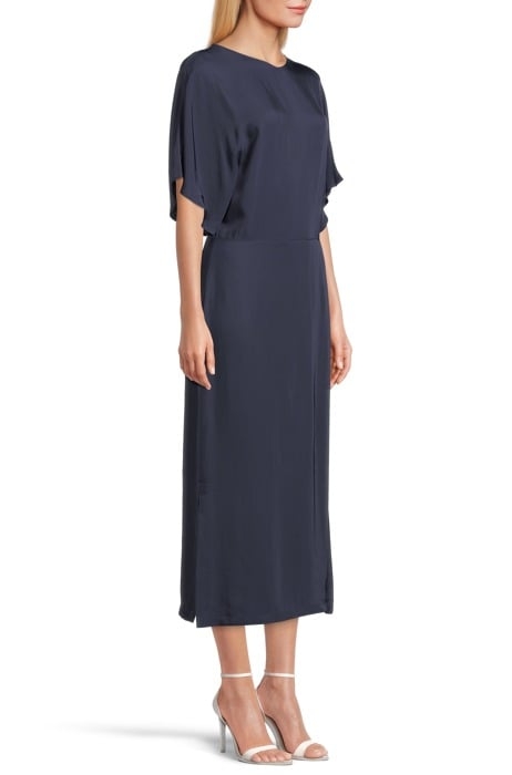KIMONO SLEEVE DRESS MOODY BLUE 3