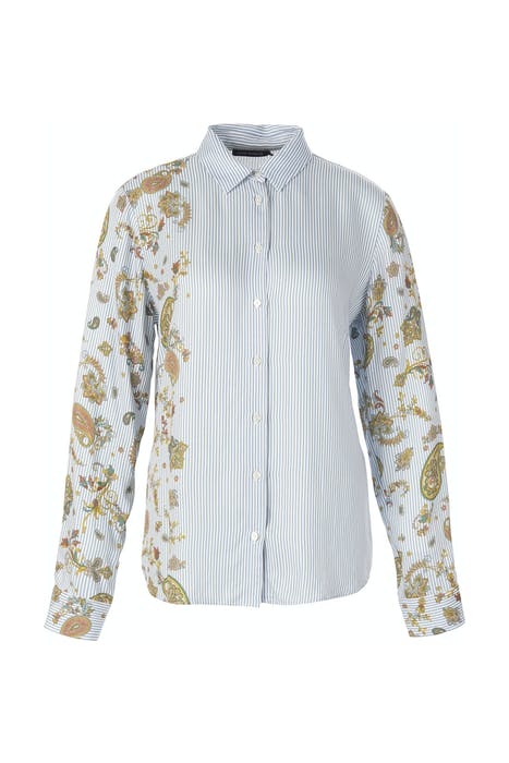 CLASSIC VISCOSE SHIRT BLUE W90209 4