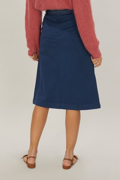 HIGH WAIST SKIRT FANCY BELT OCEAN 3