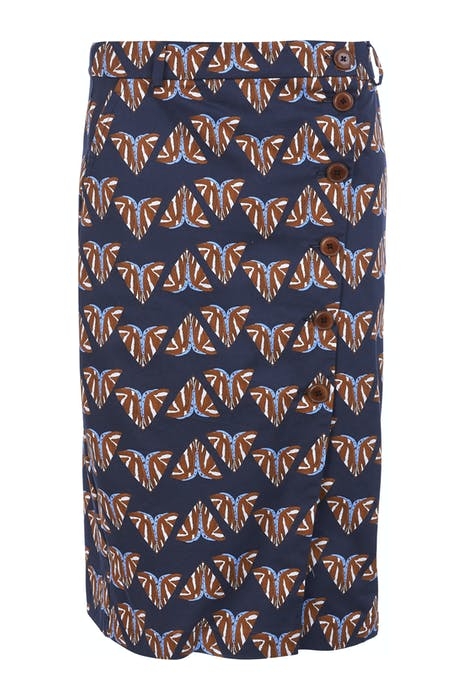 KNEESKIRT BUTTONFRONT CLOSURE S00233 1