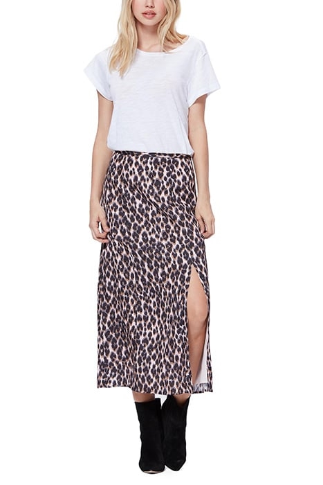 DELFINA SKIRT ZEPHYR/SHALE- PSYCH LEOPARD 1