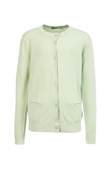 COTTON CARDIGAN GREEN 8