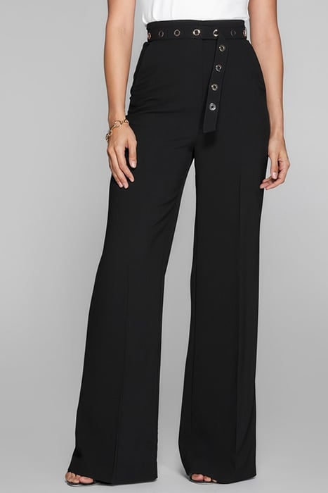 ANDRE WIDE LEG PANT JET BLACK A996 1