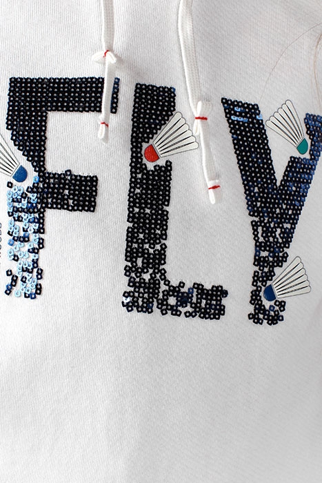 HOODED SWEATER LS WHITE 3