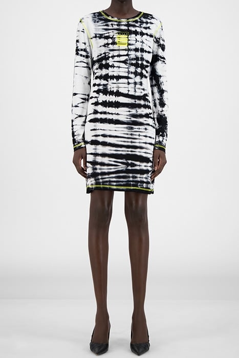 BLACK SHIBORI HAVA DRESS 1