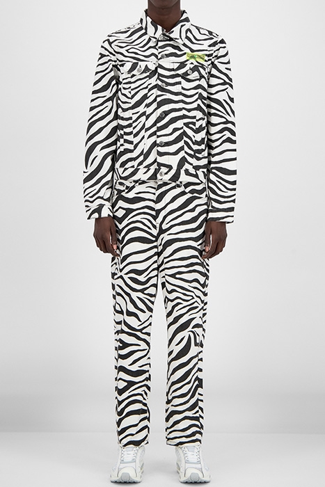 ZEBRA DENIM HAJEAN JACKET 1
