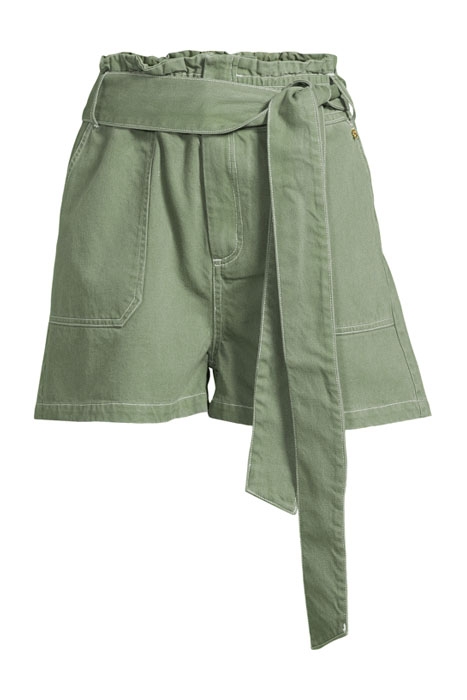 BELLS UTILITY PAPERBAG SHORT WOMEN ARMY 1