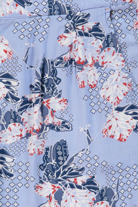 MATILDA CRINKLE SHORTS BLUE MULTI 3