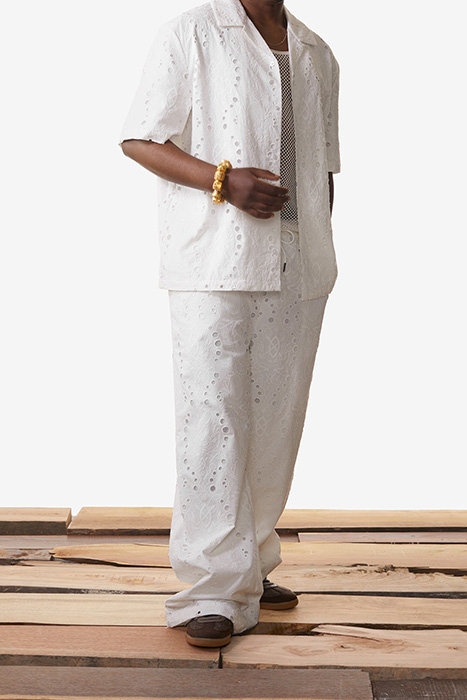 WHITE KOVAN LACE SHIRT 1