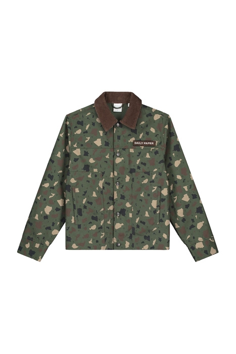 GREEN CAMO RECOMO COACH JACKET 4
