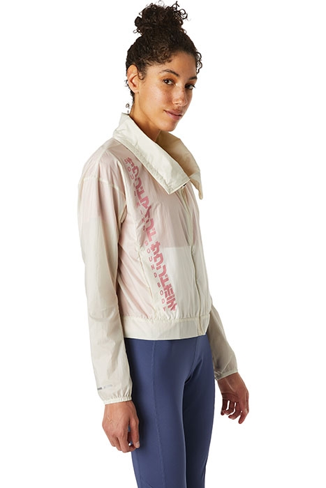 ASICS RUN JACKET BIRCH/SMOKEY ROSE 3