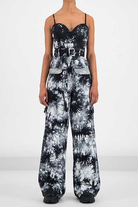 BLACK TIE DYE GENA TOP 2