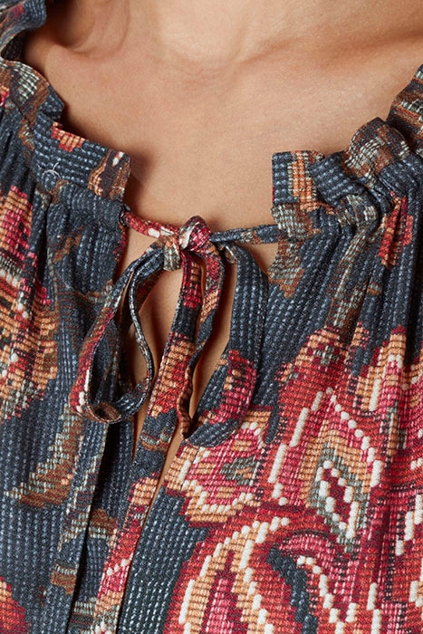 LOOSE VISCOSE DRESS GREEN 6