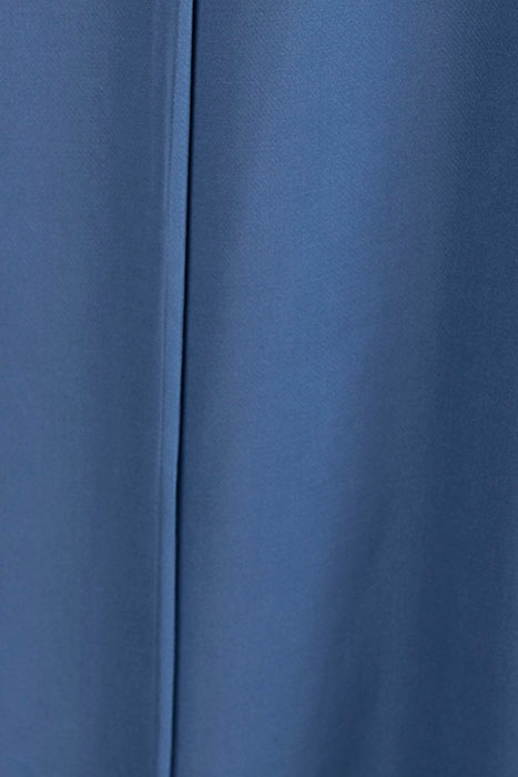 LONG SHINY DRESS BLUE 5