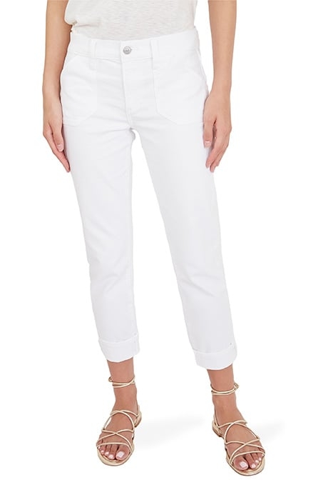 BRIGITTE FASHION PATCH PKT CRISP WHITE 1