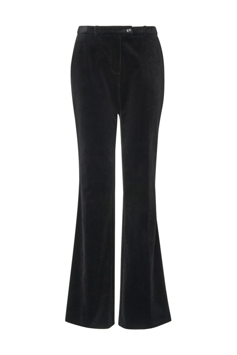 EVELINA WIDE-LEG & FLARED JEANS  BLACK 1