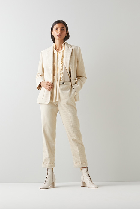 SAVANNAH STRAIGHT JEANS  CREAM 4