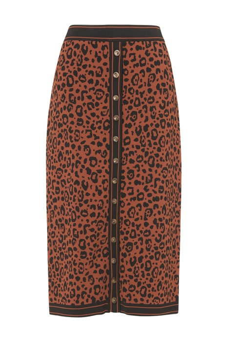 LEA MIDI SKIRT LEOPARD 4