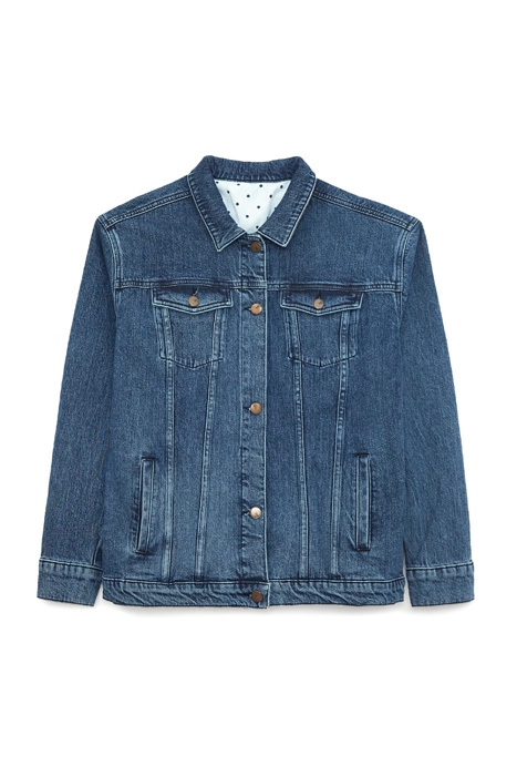 DAYTON DENIM JACKET MID DENIM 1