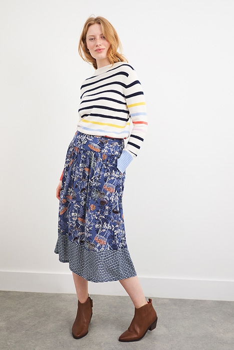 ETA SKIRT NAVY MULTI 2