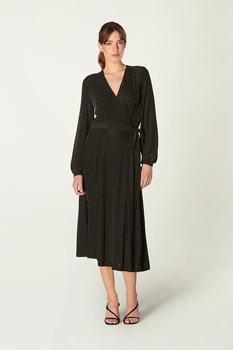 GLITZ MIDI DRESS GREEN/BLUE 1