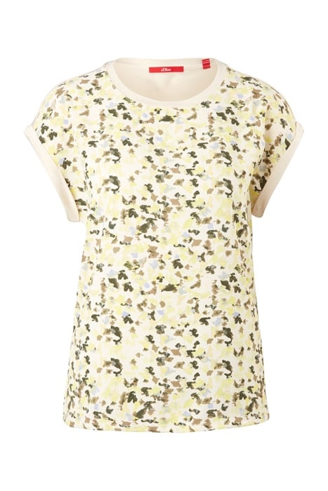 T-SHIRT SHORT SLEEVE LOO RED LABEL OFF-WHITE ALL OVER 1