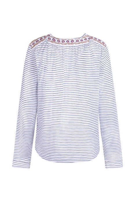 LORENNA JERSEY SHIRT WHITE MULTI 2