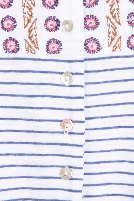 LORENNA JERSEY SHIRT WHITE MULTI 3