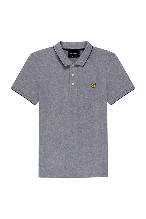 OXFORD POLO SHIRT WHITE/DARK NAVY 5