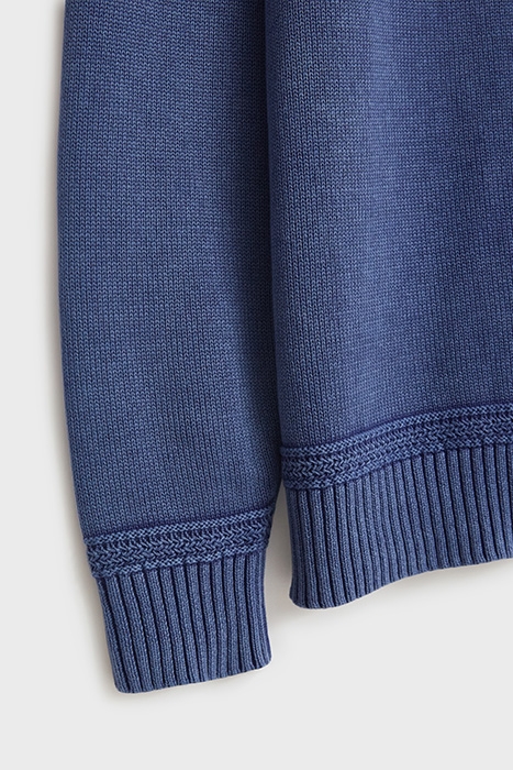 CLIFTON COTTON CREW COBOLT BLUE 5