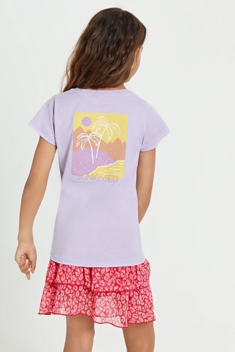 TAHITI T-SHIRT PASTEL LILAC PURPLE 3