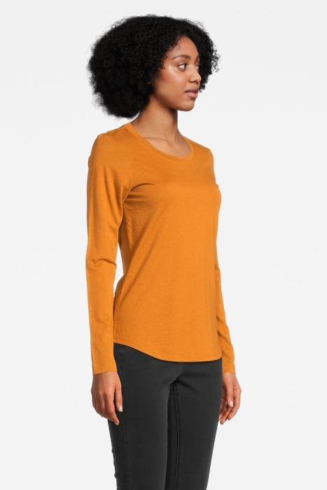 T-SHIRT JERSEY LONG SLEEVES 81101365 HONEY GINGER 3