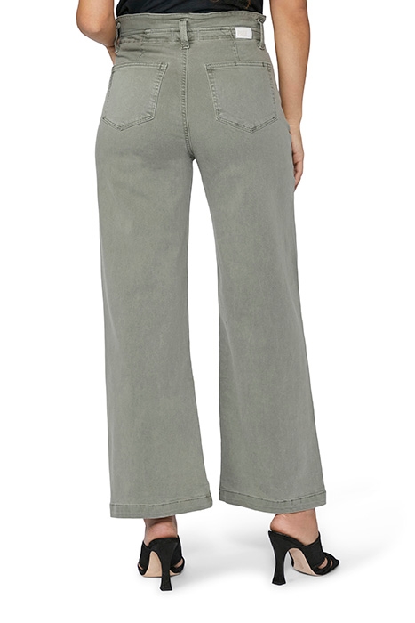 CARLY WAISTBAND TIE VINTAGE SMOKEY GREEN 2