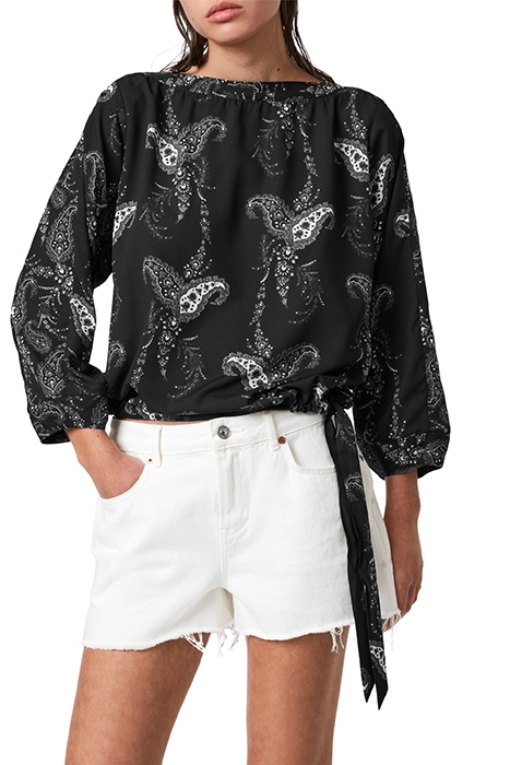 LACI KASHMIR TOP BLACK 1