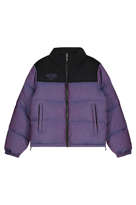 WOMEN CROWN PUFFER PURPLE/BLACK 2