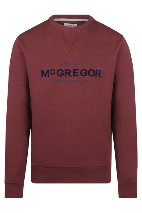 C NECK GRAPHIC SWEAT MP TAWNY PORT 1
