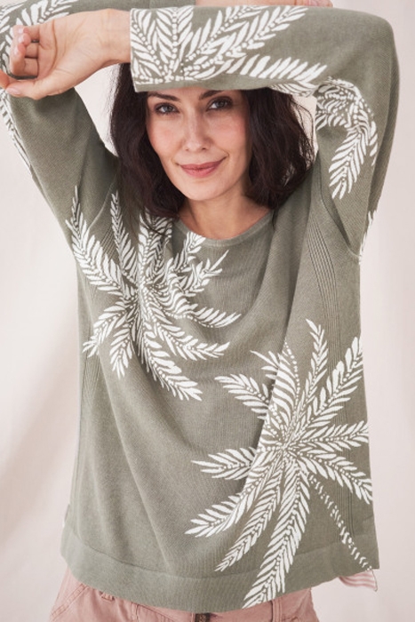 OLIVIA JUMPER GREEN 2