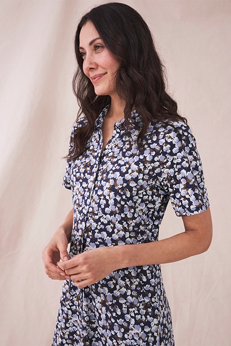 RUA JERSEY SHIRT DRE PURPLE PRINT 4