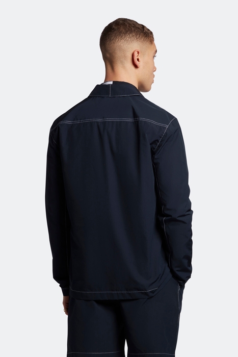 PANELLED OVERSHIRT DARK NAVY 2