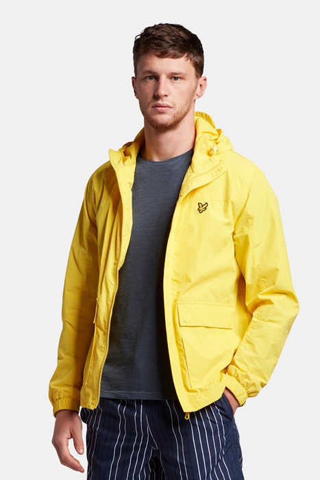 HOODED POCKET JACKET SUNSHINE YELLOW 1