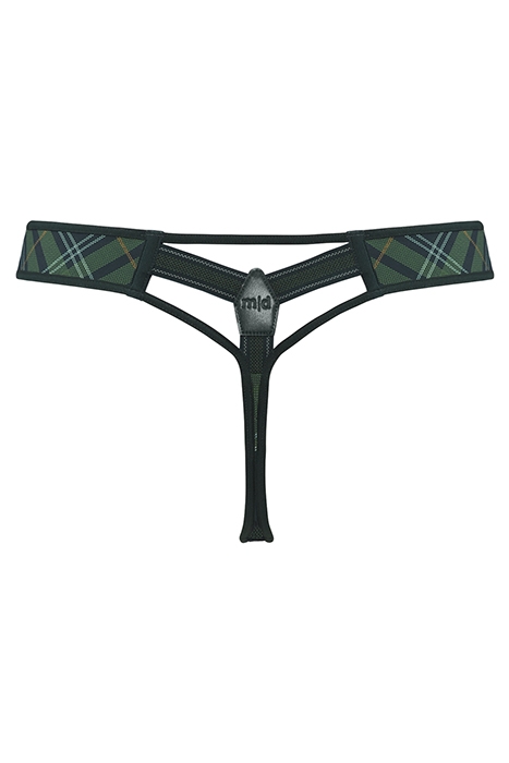 GLORIA SCARAB GREEN PLAID 4
