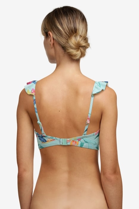 SW BRA TSHIRT BOWIE TROPICAL LILY FLOWERS PRINT 3
