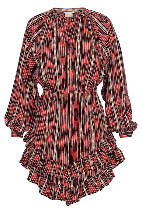 LADIES ROUEN DRESS ICAT LUREX 5