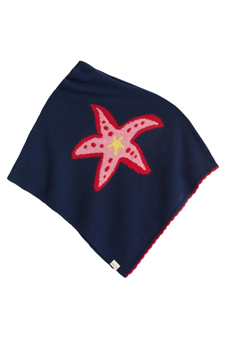 STARFISH PONCHO NAVY 2